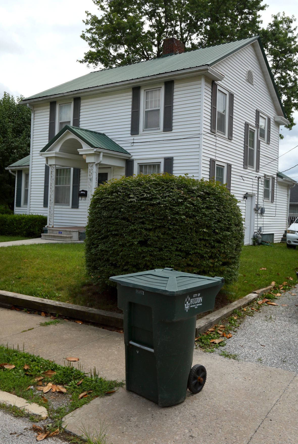 Home where Carl DeBrodie is believed to have died